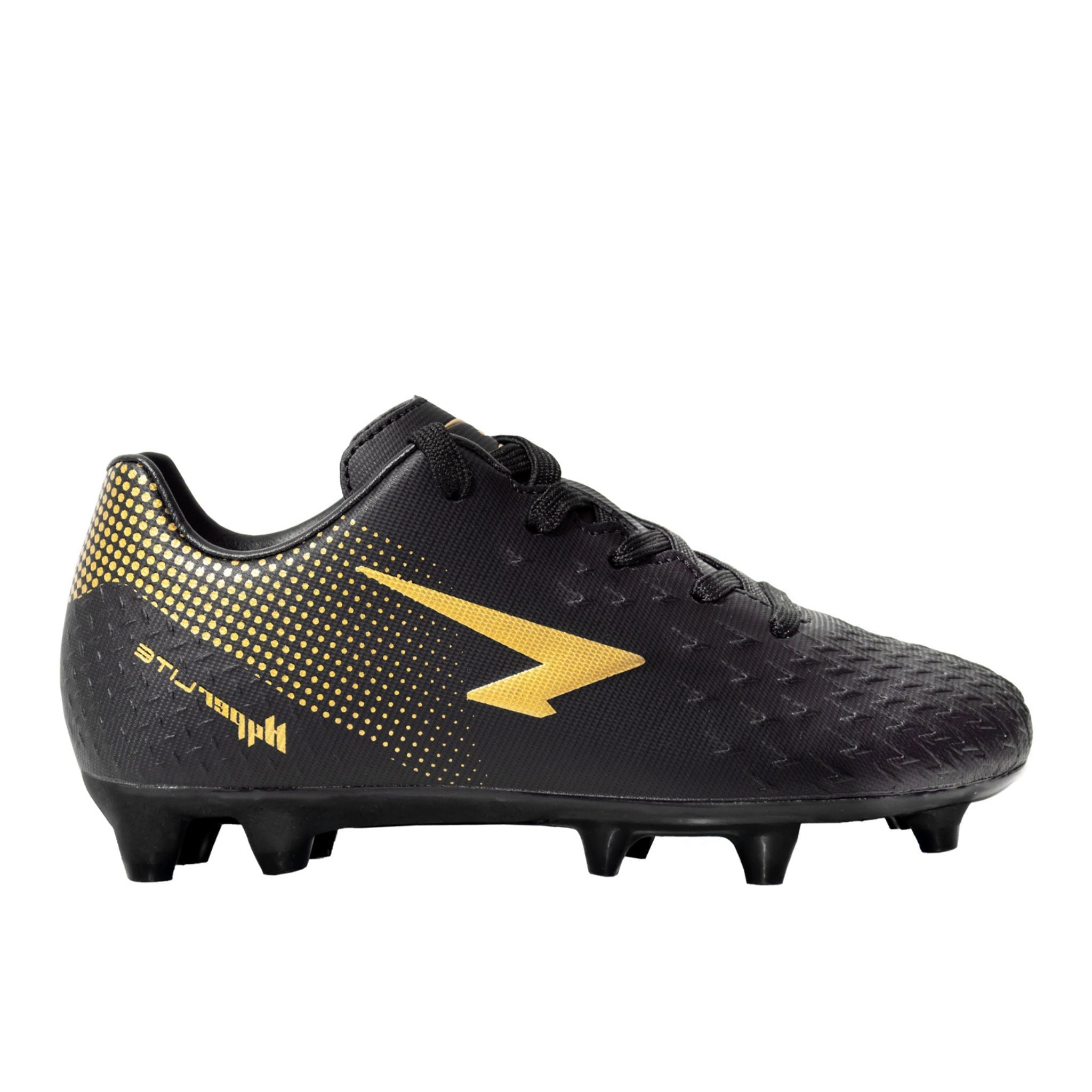 Pace Senior Football Boots - Black/Gold