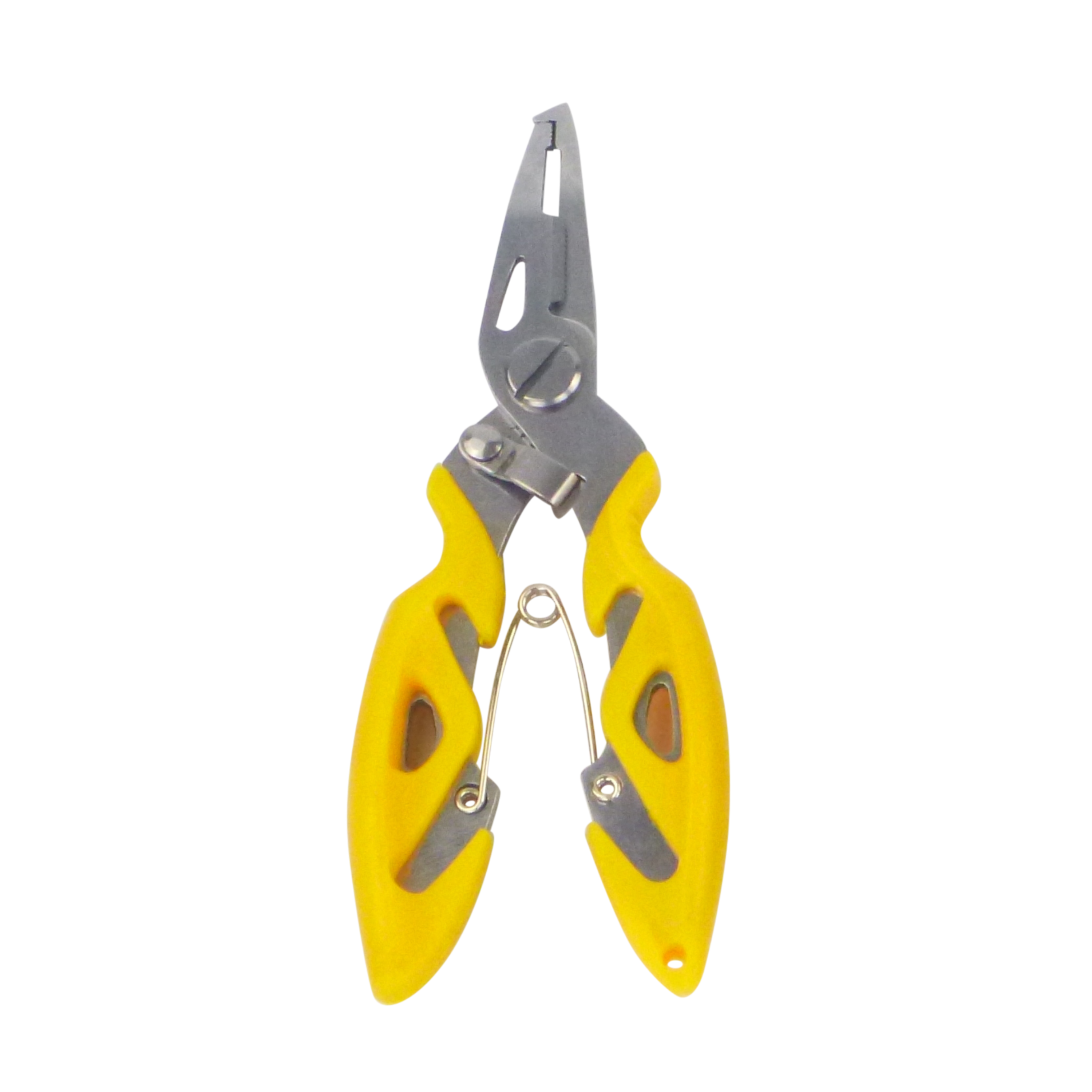 Rig Ezy Split Ring Pliers, Offset, Yellow-0