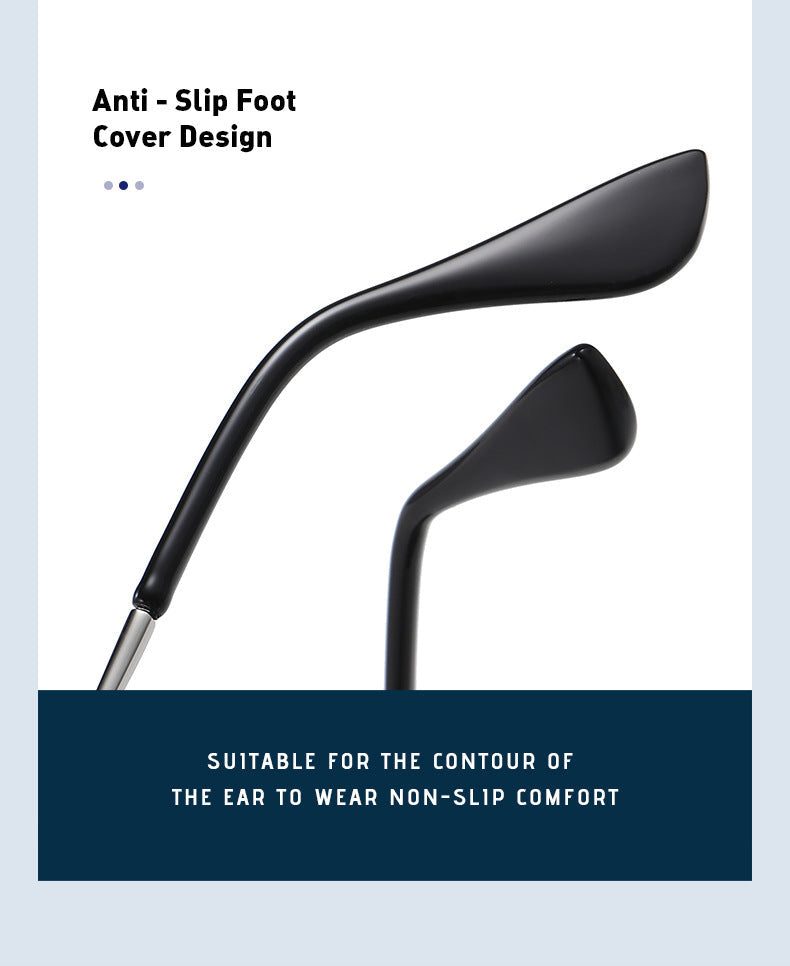 NNEDSZ Black Stylish Polarized Sunglasses for Men and Women – UV Protection, Lightweight Design, Trendy Sunglasses for Outdoor Activities-4