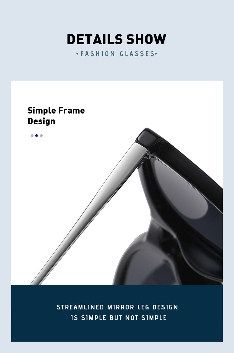 NNEDSZ Brown Stylish Polarized Sunglasses for Men and Women - UV Protection, Lightweight Design, Trendy Sunglasses for Outdoor Activities-2