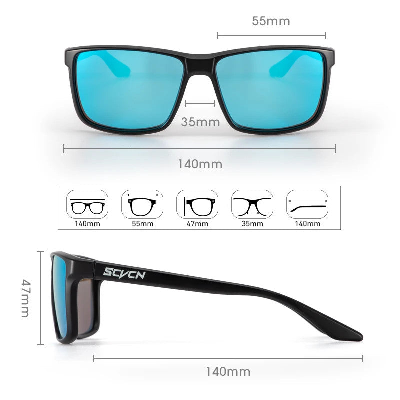 Polarized Unisex Sunglasses ideal for the golf course.-5