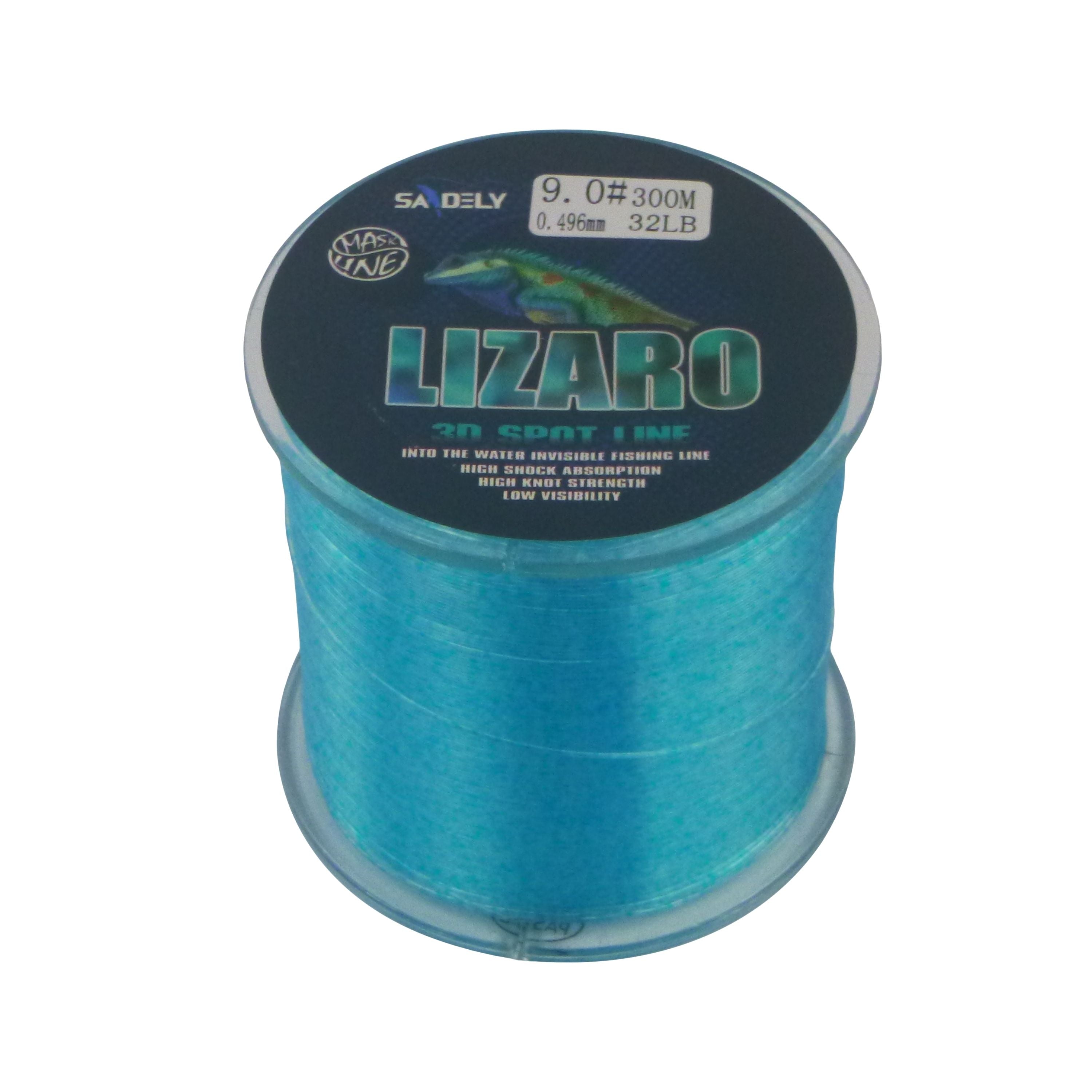 Samdely Lizaro Mono, Camo Blue, #2.0, 8lb, 300Mtr-1