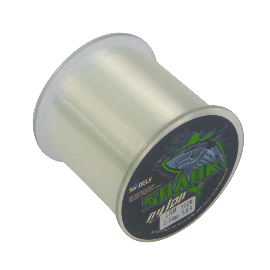 Samdely Shark Mono, Clear, #15, 50lb, 300Mtr-0