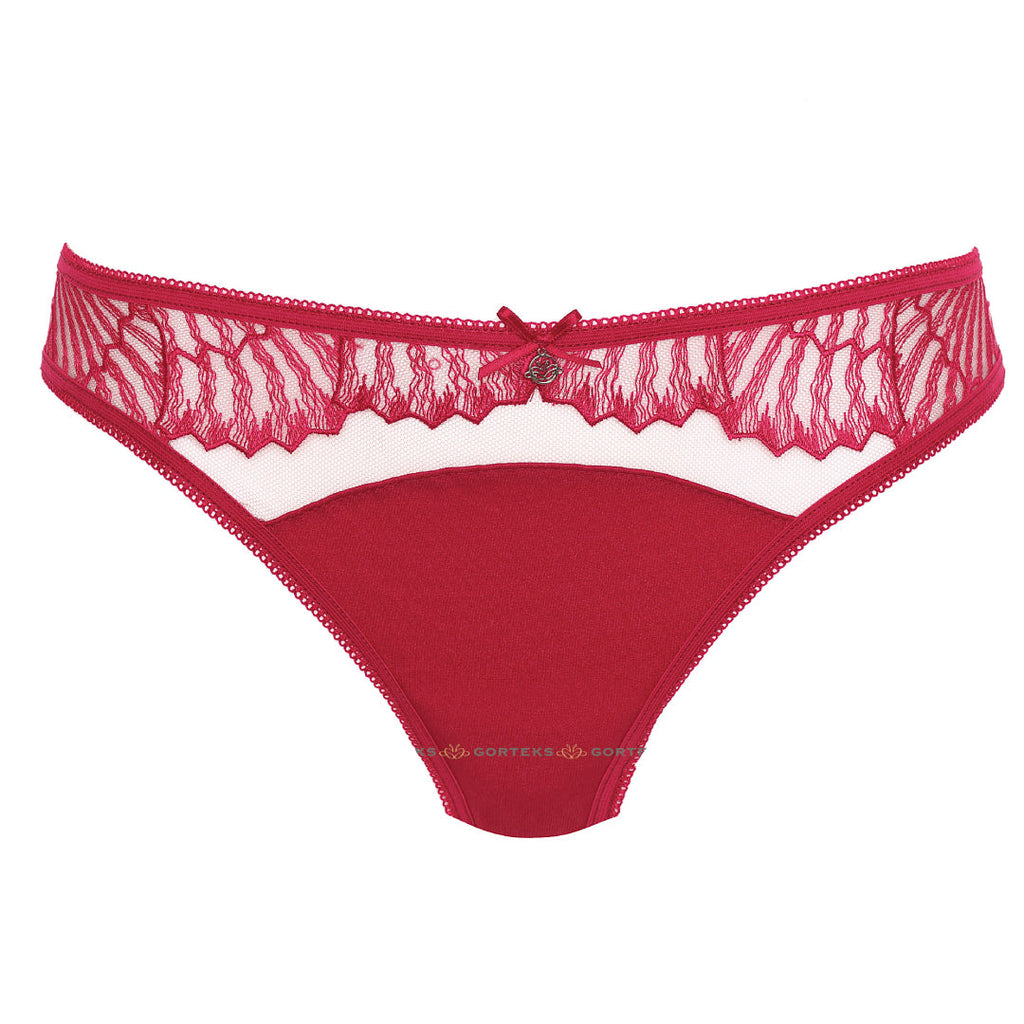 Low Rise Semi Sheer Thong Panty Gorteks Sierra-3