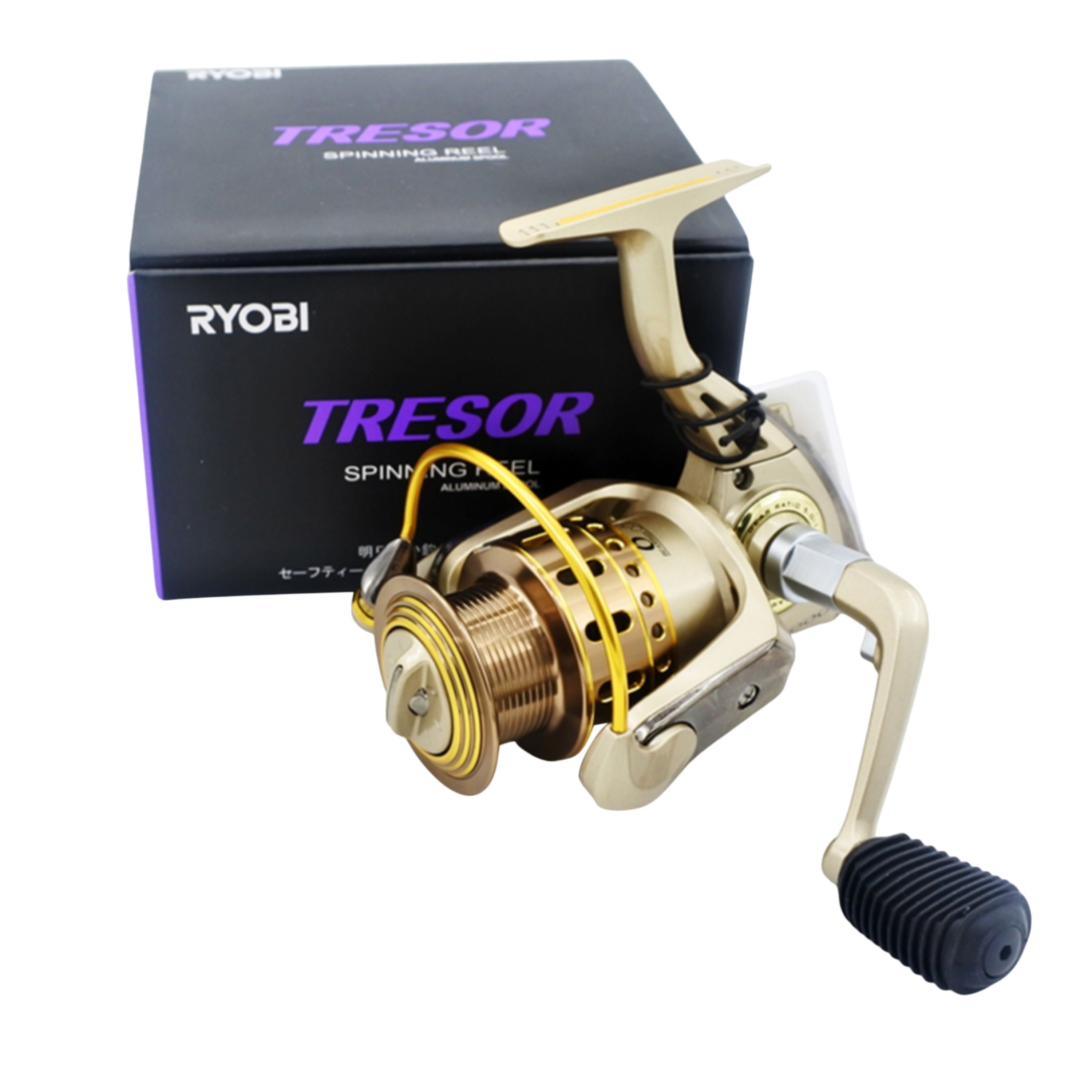 Ryobi Tresor 3000 Spinning Reel, 5:0:1 Gear Ratio 5+1 BB-2